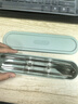 廣意316不銹鋼餐具 筷子勺子套裝 一人一雙專(zhuān)人專(zhuān)用 盒子收納盒GY8903 曬單實(shí)拍圖