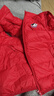迪士尼寶寶（Disney Baby）兒童羽絨馬甲男女童輕薄羽絨服中大童裝新年衣服拜年服 紅色 120 曬單實(shí)拍圖