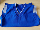恒源祥秋冬新款羊毛馬甲女V領(lǐng)拼色毛衣寬松套頭背心坎肩羊毛針織馬甲 藍 均碼 80-140斤可穿 曬單實(shí)拍圖