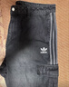 阿迪達斯 （adidas）Originals三葉草2025年男子BLACK DENIM P牛仔褲 KS5978 M 曬單實(shí)拍圖