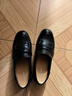奧古獅登（Agsdon）樂(lè )福鞋女春季新款粗跟軟底通勤單鞋女復古小皮鞋 P551008 黑色 36 曬單實(shí)拍圖