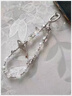 秋谷兔手機鏈串珠水晶土星閃閃高級感新中式包包相機掛鏈短款手機殼掛繩 銀色土星流蘇 曬單實(shí)拍圖