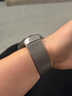 古美適配華為手表watch5表帶鈦金屬磁吸原裝弧形無(wú)縫按壓扣純鈦不銹鋼鈦合金HUAWEI WATCH 5專(zhuān)用腕帶 鈦空銀-超輕全鈦磁吸-弧形無(wú)縫原裝快拆按壓扣 全鈦弧形按壓扣表帶-WATCH5專(zhuān)用 曬單實(shí)拍圖