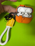 優(yōu)思頓airpods pro3保護套airpods4硅膠蘋(píng)果耳機殼airpod鎖扣ipods2025新款二四第3代藍牙airpods3盒 【星宇橙+白指環(huán)掛繩】絨布手感 蘋(píng)果 AirPods 4代 曬單實(shí)拍圖