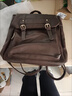 chongsukei小&ck香港代購日系JK制服雙肩包學(xué)院風(fēng)背包復古軟皮女包休閑劍橋 棕色 曬單實(shí)拍圖