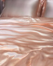 重磅真絲四件套桑蠶絲被套冰絲天絲滑裸睡床笠輕奢高級感床上用品 香檳金 6A級40姆米上品真絲 2.0m床單款四件套 被套220*240cm 曬單實(shí)拍圖
