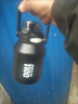歐品緣保溫杯大容量316不銹鋼水杯壺運動(dòng)高顏值戶(hù)外吸管便攜學(xué)生保溫壺 黑1100 1100ml 曬單實(shí)拍圖