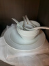 Wedgwood意大利浮雕骨瓷餐具精致餐盤(pán)餐碗家用飯碗菜盤(pán)中式餐具 意大利浮雕四人食餐套 21頭 曬單實(shí)拍圖
