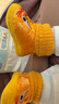 米嘟爾嬰幼兒0-12個(gè)月1歲寶寶秋冬滿(mǎn)月虎頭棉鞋紅色軟底周歲保暖嬰兒鞋 諾-黃色(虎兒靴) 11 （S 內長(cháng)10.5cm建議0-6個(gè)月） 曬單實(shí)拍圖