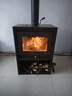 獵鋼狼真火壁爐實(shí)壁爐柴火爐客廳取暖爐柴火壁爐真火取暖爐木壁爐真火取暖器家用無(wú)煙燃料風(fēng)暖節能 新款45型可燒水加厚經(jīng)濟款 曬單實(shí)拍圖