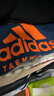 阿迪達斯（adidas）兒童輕運動(dòng)套裝經(jīng)典三條紋休閑外套長(cháng)褲 藍/橘 152 曬單實(shí)拍圖