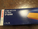 博世(BOSCH)空氣濾芯空濾空氣濾清器0986AF2272(適用于標志207 09款-11款/13款/標致206/雪鐵龍C2 12款-13款) 曬單實(shí)拍圖