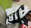耐克耐克正品 AIR MORE UPTEMPO (GS) 兒童復古籃球鞋高幫運動(dòng)鞋 DQ6200-001 39 曬單實(shí)拍圖
