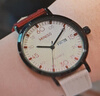名創(chuàng  )優(yōu)品（MINISO）手表學(xué)生男女同款初高中考試專(zhuān)用石英表復古工裝風(fēng)生日禮物防水 曬單實(shí)拍圖