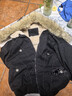 妙奕嘉座山雕派克服棉服外套秋冬女棉襖高級感加絨棉衣小個(gè)子洋氣短款 黑色座山雕韓系仿兔毛絨派克服 M 【建議85-120斤】 曬單實(shí)拍圖