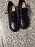 蜘蛛王女鞋樂(lè )福鞋女真皮2025秋季新款頭層牛皮英倫風(fēng)系帶軟底小皮鞋 黑色3.0CM-通勤系帶款 35 曬單實(shí)拍圖