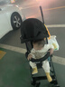 呵寶童車(chē)（Hope）加大座艙可折疊兒童傘柄推車(chē)遮陽(yáng)四輪減震款兒童推車(chē) 兒童傘柄推車(chē)HP-301 黑色 曬單實(shí)拍圖