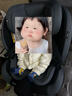 俏貝比（Qiaobeibi）兒童安全座椅汽車(chē)用0-4-12歲嬰兒寶寶車(chē)載座椅360度旋轉可坐可躺 至尊灰【支撐腿+腳踏版+遮陽(yáng)棚】 曬單實(shí)拍圖