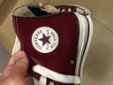 匡威（Converse）CONVERSE匡威1970S秋冬新品運動(dòng)男女休閑板鞋圣誕深酒紅色A17904C A17904C 43 曬單實(shí)拍圖