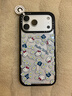 CASETIFY 三麗鷗家族 x CASETiFY 綠野仙蹤聯(lián)名 小雛菊與凱蒂貓 適用于iPhone17/16/15 Pro/Max蘋(píng)果手機殼 透明黑框Magsafe iPhone 17 Pro Ma 曬單實(shí)拍圖