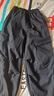左西男童加絨褲子秋冬2025新款兒童軟殼工裝褲保暖長(cháng)褲潮 黑色 140 曬單實(shí)拍圖