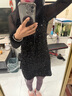 蘇洛琳（SULUOLIN）2025年春天秋冬季新款女士裝連衣裙小個(gè)子氣質(zhì)法式性感宴會(huì )禮衣服 黑色 均碼 85-125斤 曬單實(shí)拍圖