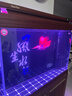 森森（SUNSUN）中式超白魚(yú)缸客廳大型玻璃智能生態(tài)底過(guò)濾龍魚(yú)缸水族箱 超白 1米長(cháng)35cm寬 合金液壓蓋 剛果木色 曬單實(shí)拍圖