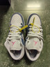 Jordan女休閑鞋喬丹AJ1 丹寧牛仔 JORDAN 1 運動(dòng)鞋HQ2001-400白藍粉36.5 曬單實(shí)拍圖