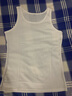 春秋吊帶背心女士大碼顯瘦外穿西裝內搭打底衫無(wú)袖百搭上衣女 【單件】白色 2XL 【121-140斤】 曬單實(shí)拍圖