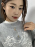 伊黛兒虎眼石太陽(yáng)花項鏈女秋冬美拉德復古氣質(zhì)長(cháng)款毛衣鏈輕奢高級感配飾 L2658虎眼石太陽(yáng)花毛衣鏈 曬單實(shí)拍圖