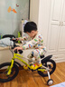 鳳凰兒童自行車(chē)單車(chē)2-3-4-6-9-10歲男孩童車(chē)中大童女孩小孩寶寶腳踏車(chē) 【爆】春意綠-一體輪-碟剎 16寸（推薦身高105-115cm） 曬單實(shí)拍圖