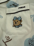 Teenie Weenie小熊印花莫代爾睡衣2025新款女士刺繡春秋家居服套裝睡衣女長(cháng)袖 愛(ài)心小熊滿(mǎn)印 【甜心搖籃曲|開(kāi)襟】女|長(cháng)袖長(cháng)褲 S 曬單實(shí)拍圖