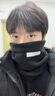 JIOESC防風(fēng)騎行面罩冬季防寒保暖口罩男戶(hù)外滑雪護頸圍脖套加絨男女通用 黑色【保暖面罩圍脖二合一】 曬單實(shí)拍圖