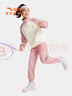 安踏兒童女大童運動(dòng)套裝2025年冬季新款時(shí)尚優(yōu)可絲加絨衛衣褲子兩件套 [春秋套裝]高領(lǐng)粉衛衣+/粉色長(cháng)褲 兩件套 140 cm 曬單實(shí)拍圖