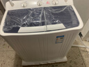 長(cháng)虹半自動(dòng)波輪洗衣機 家用老式雙缸雙桶 洗脫一體機 大容量脫水甩干機 16.5公斤【洗10公斤+脫6.5公斤+強力電機】 曬單實(shí)拍圖