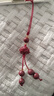 紫金砂手機鏈掛件天然朱砂蓮花貔貅葫蘆配件普通含量掛飾平安扣 手機掛繩手機殼掛繩寓意 蓮花手機鏈【咖繩】 曬單實(shí)拍圖