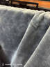 海瀾之家毛毯蓋被冬季加厚加絨宿舍單人午睡毯辦公室空調毯四季通用家用 深空灰【加密雙面牛奶絨 不易掉毛】 150*200cm單毛毯【A類(lèi)可裸睡 一毯多用】 曬單實(shí)拍圖