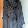 防水長(cháng)款軍大衣冬季民政救災防寒服東北大棉襖加絨加厚迷彩棉大衣 黑色棉大衣【加絨防水】 均碼 建議130-200斤 曬單實(shí)拍圖
