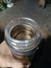 ihold一鍵開(kāi)蓋雙層玻璃杯防燙男士耐高溫速開(kāi)飲用水杯子辦公泡茶杯車(chē)載 月光銀 350ml 曬單實(shí)拍圖