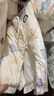 婧麒（JOYNCLEON）嬰兒棉服嬰幼兒秋冬季加厚保暖純棉連體衣寶寶外出爬服棉衣 動(dòng)物園【120克棉蝴蝶衣】 66cm 曬單實(shí)拍圖