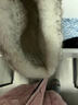 恒源祥貂毛帽子女韓版水貂毛編織皮草帽子冬季冬天保暖水貂絨狐貍毛帽子 日光色 均碼，稍有彈性 曬單實(shí)拍圖