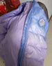 迪士尼兒童羽絨服外套女童輕薄連帽寶寶外穿短款洋氣冬大童白鴨絨 QBX513363藍紫漸變 130適合125-135cm  曬單實(shí)拍圖