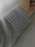 優(yōu)衣庫男裝女裝柔軟綿羊毛圓領(lǐng)針織衫/長(cháng)袖毛衣毛衫25新款478541 02 淺灰色 L /175/100A 曬單實(shí)拍圖