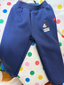 迪士尼（Disney）童裝兒童羊胎絨衛褲男女童保暖長(cháng)褲 經(jīng)典米奇頭-藏青   120    曬單實(shí)拍圖