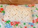 唐裔A類(lèi)卡通純棉雙層紗花邊毛球枕頭套單個(gè)48x74全棉枕芯內膽套一對裝 泡芙狗【花邊毛球枕套】一對 48cmX74cm 曬單實(shí)拍圖