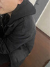 羅蒙（ROMON）冬季新款假兩件牛仔外套男加絨加厚連帽夾克寬松潮流保暖棉工裝衣 ZD9830黑色 L 曬單實(shí)拍圖