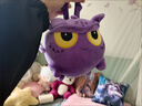 HKDA神印王座皓月毛絨玩偶公仔周邊玩具棉花娃娃睡覺(jué)抱枕可愛(ài)布人偶 神印王座-皓月紫色 約28厘米 曬單實(shí)拍圖