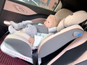 貝蒂樂(lè )兒童安全座椅0-6-12歲嬰兒寶寶汽車(chē)用單手旋轉寶寶椅車(chē)載可坐可躺 成長(cháng)型安全座椅（坐躺旋轉一體化+遮陽(yáng)棚） 曬單實(shí)拍圖