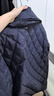 波司登（BOSIDENG）25新款90鵝絨輕薄羽絨服女中長(cháng)款小香風(fēng)寬松保暖外套B250134156 暮色深藍|5995 S 160/84A 體重約100-110斤 曬單實(shí)拍圖