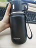cica保溫水杯壺男士款316不銹鋼戶(hù)外保溫杯大號茶水分離泡茶杯子2025 黑色600ml-316不銹鋼+保溫24H 曬單實(shí)拍圖